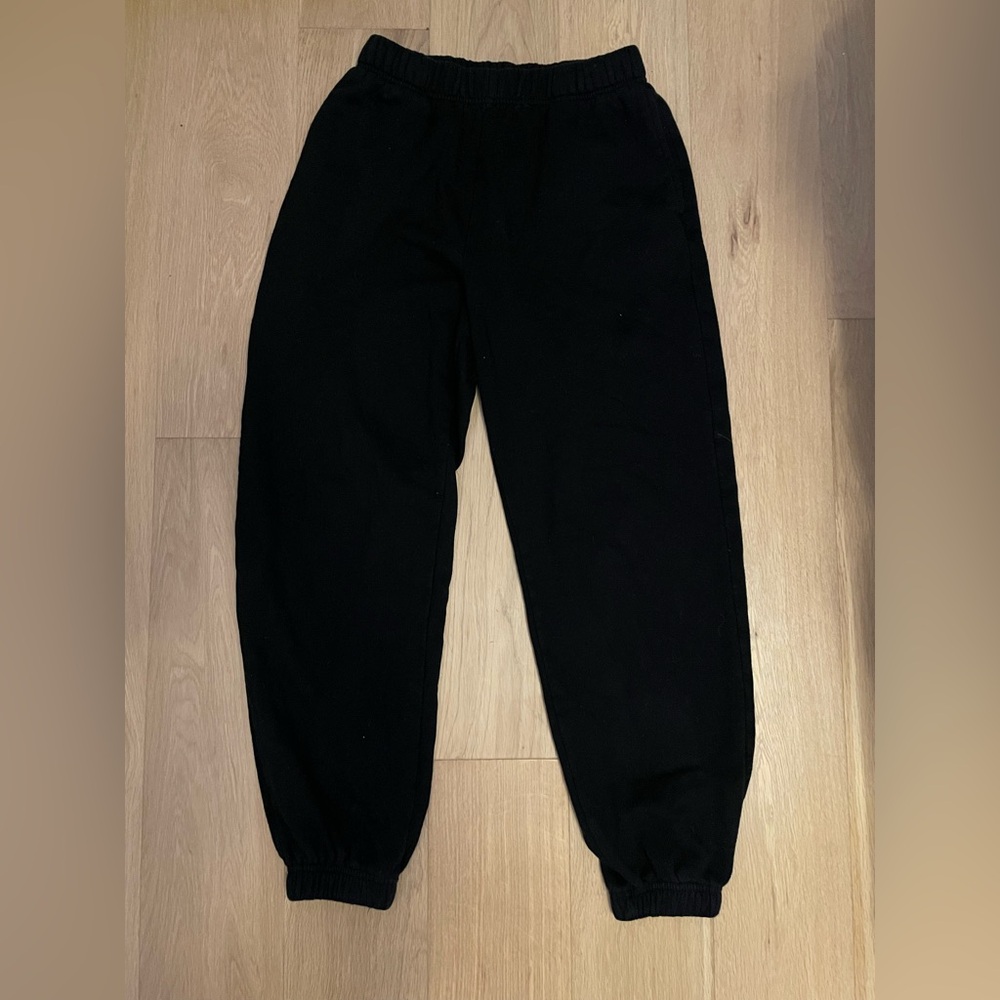 Garage Kids Classic Black Sweatpants